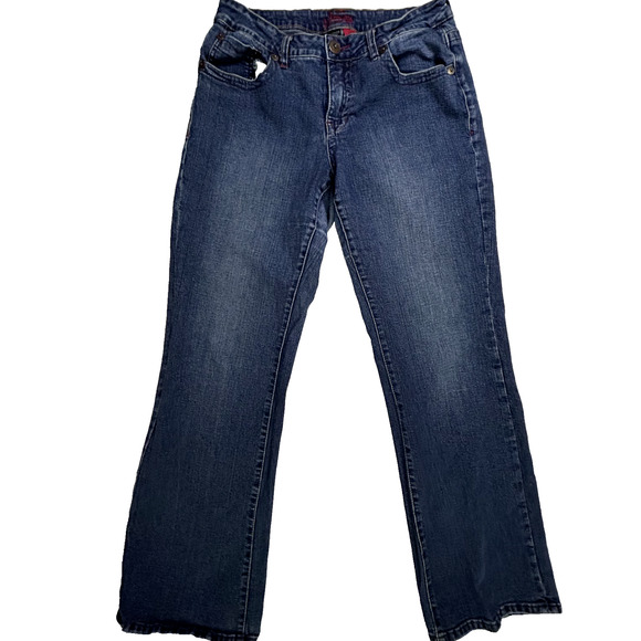 Jag Jeans Womens 14 Bootcut Stretch Embroidered Classic Staple Capsule Everyday - Picture 1 of 8